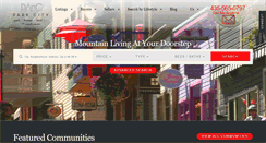 Desktop Screenshot of parkcityhomesandland.com